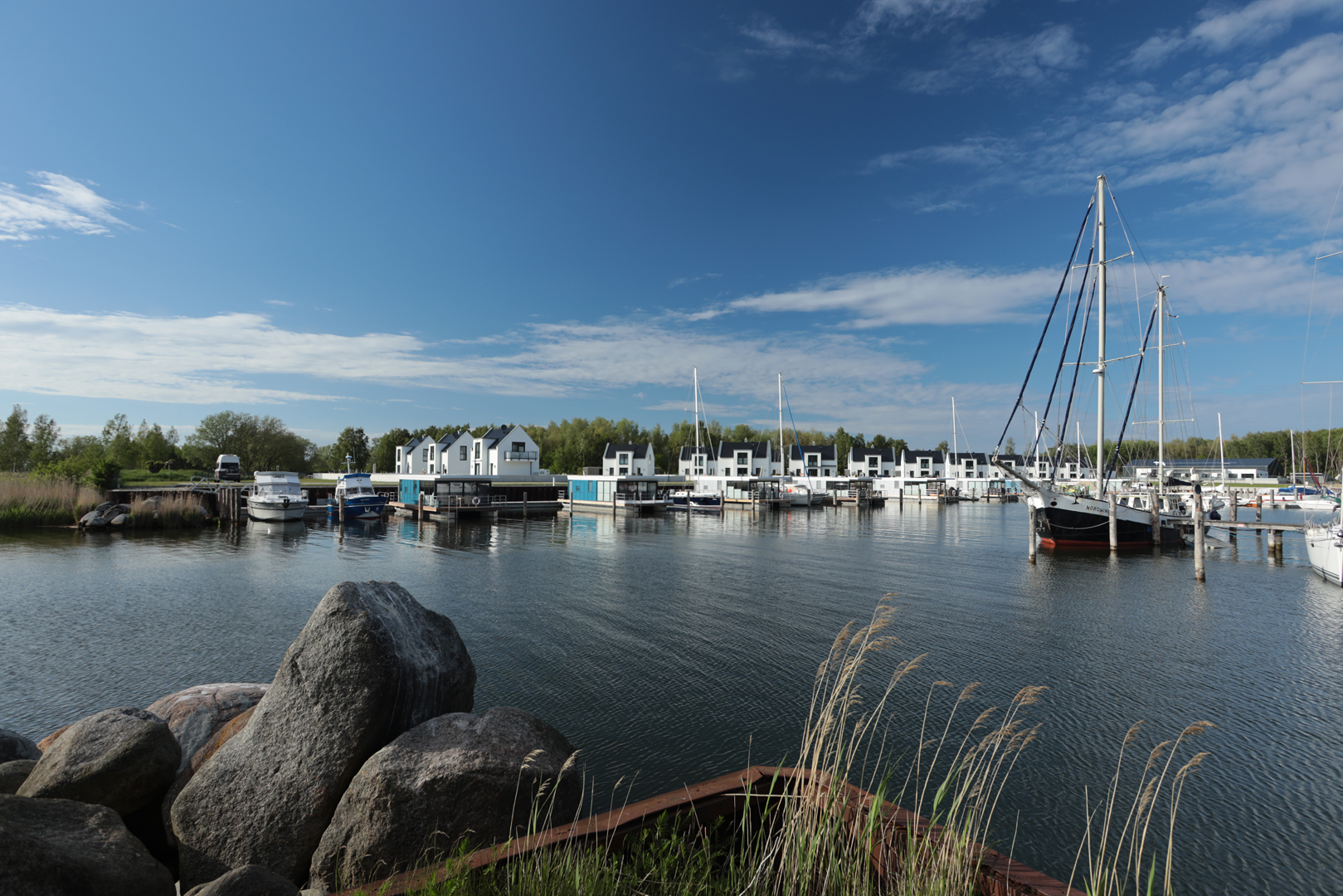 hausboot ostsee insel usedom