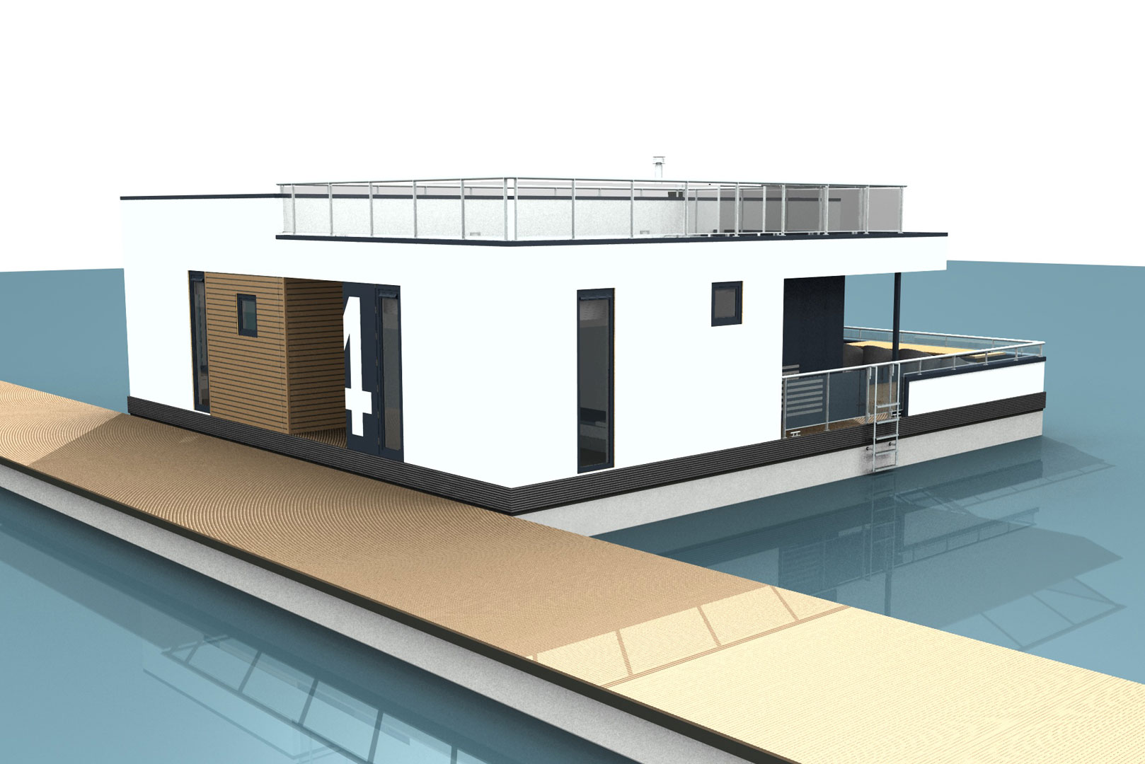 floating house ostsee