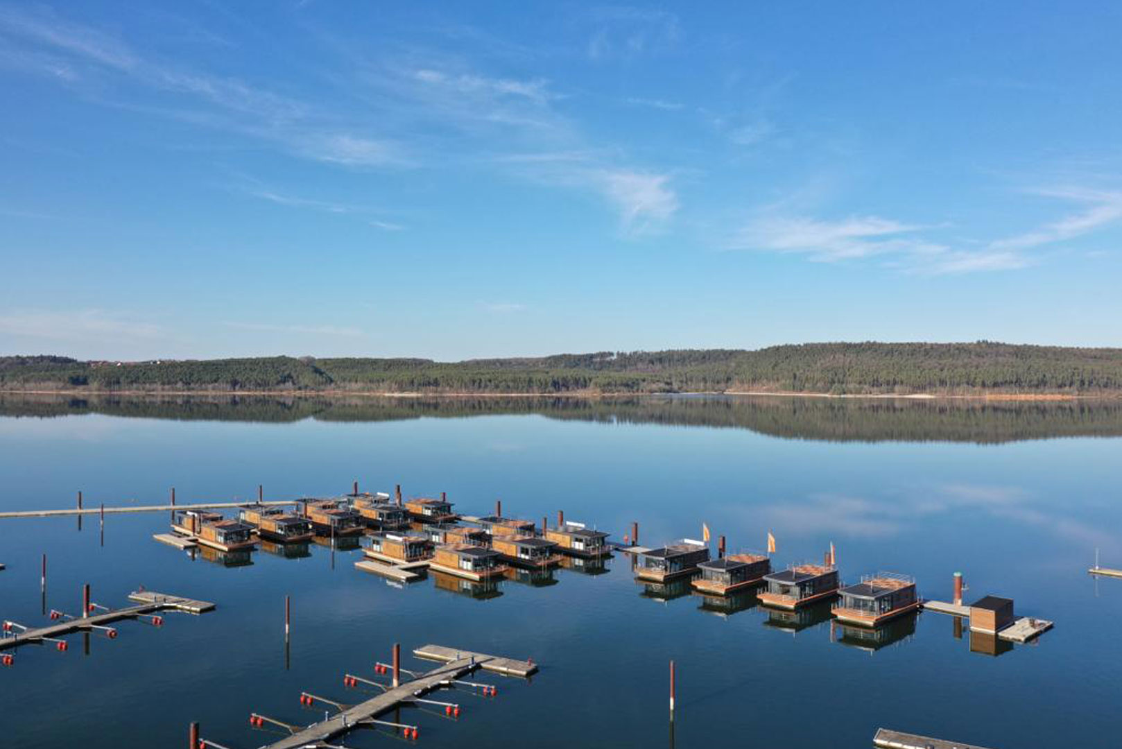 schwimmendes haus brombachsee bayern mieten