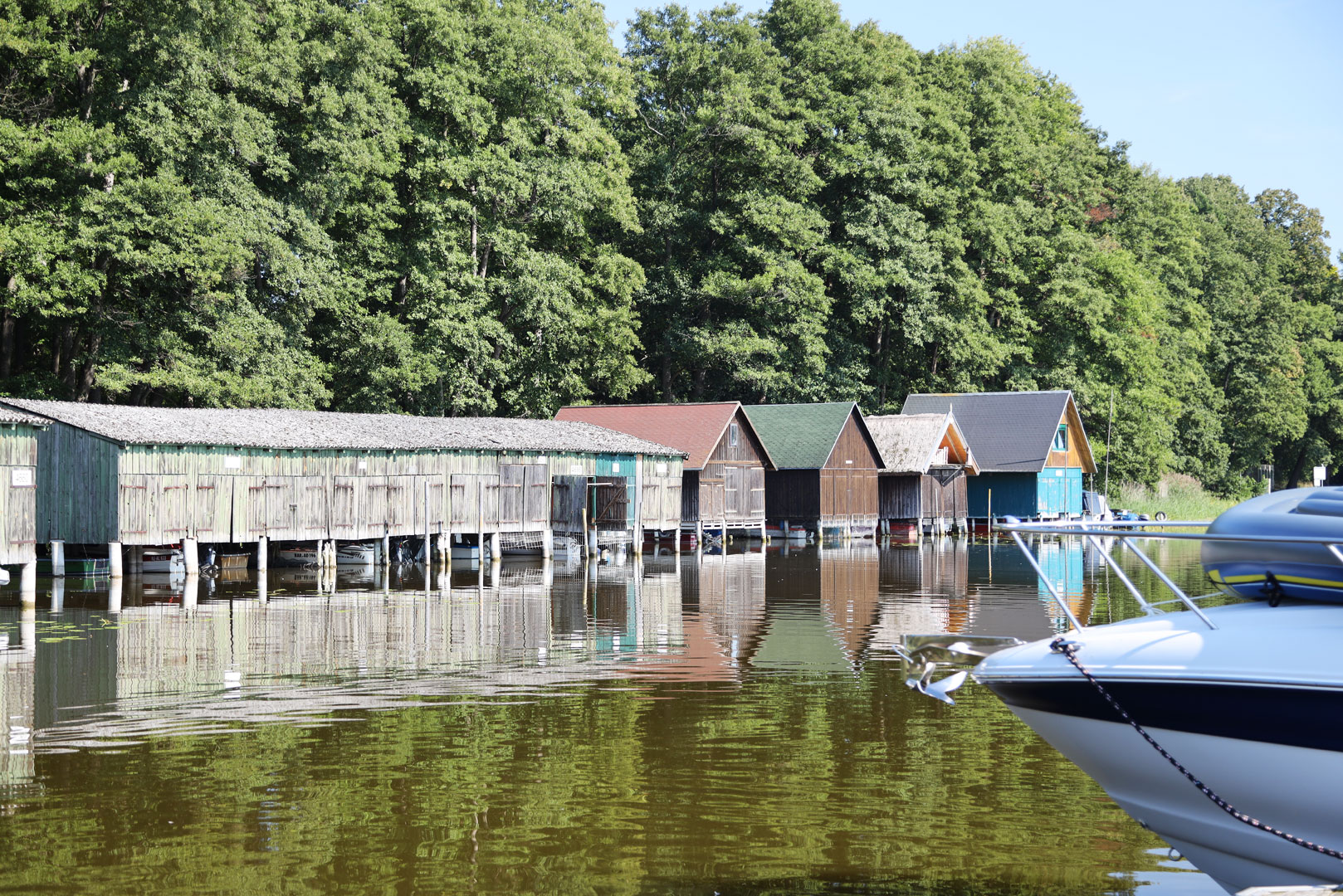 mecklenburgische seenplatte mueritz marina buchholz