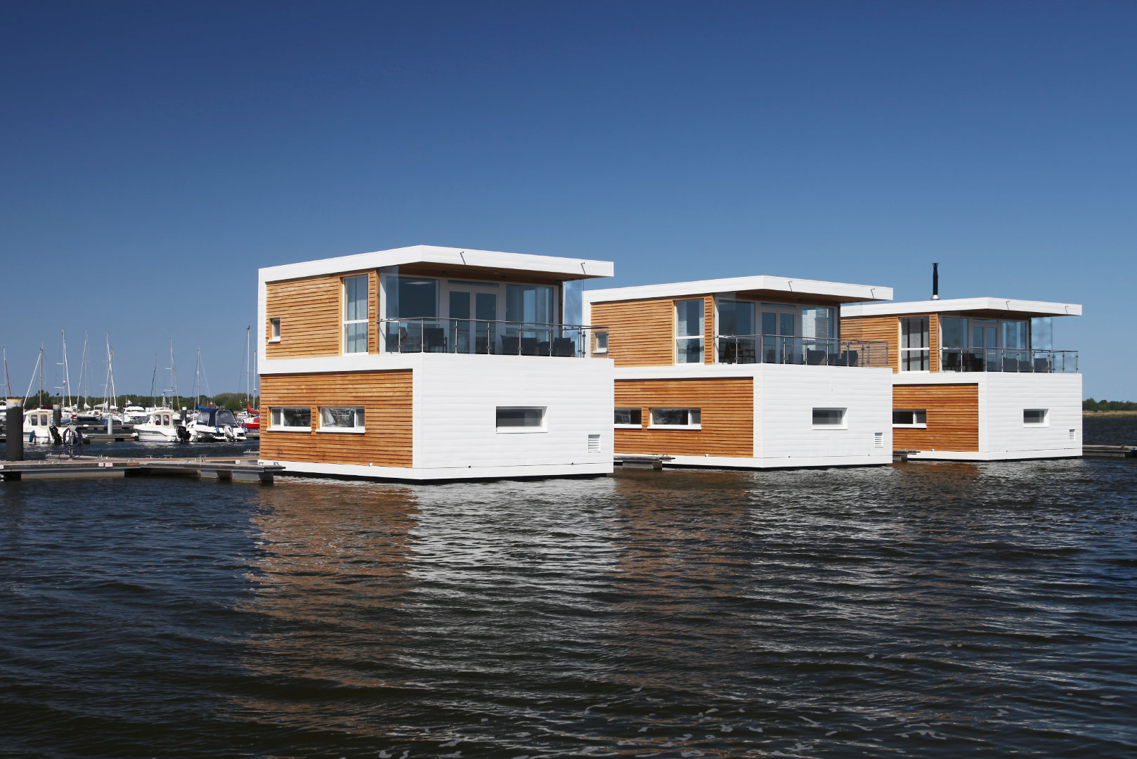 schwimmendes haus ostsee mieten urlaub