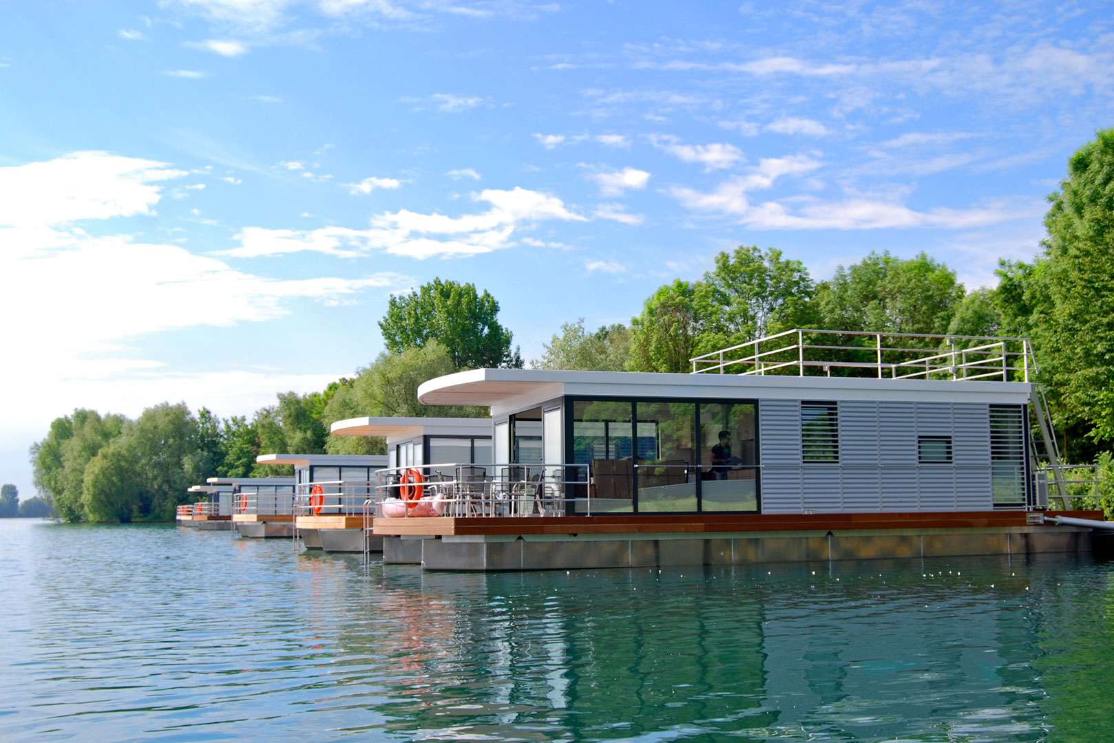 hausboote xanten rhein luxusferienwohnungen