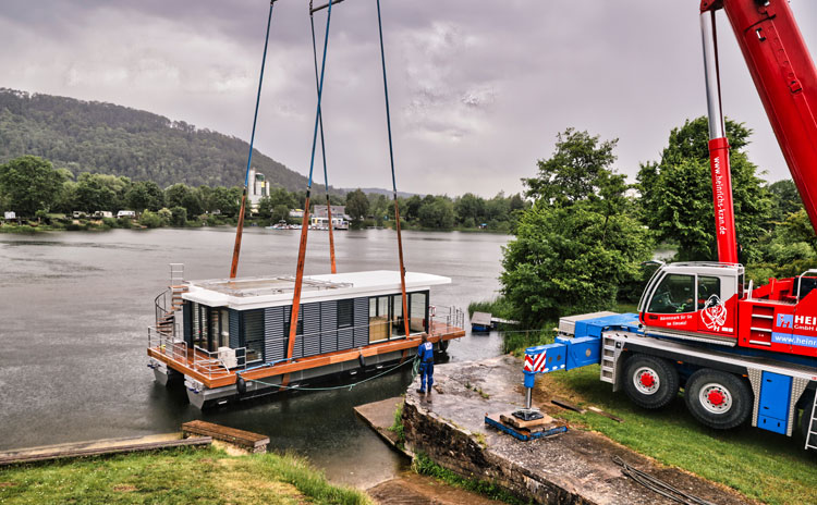 musterhaus an der weser wird gekrant
