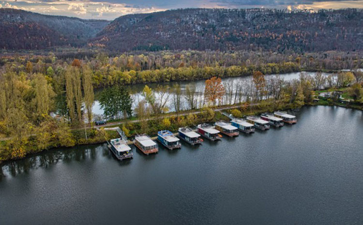 Projektabschluss Hausboote Nordrhein-Westfalen Höxter Weser