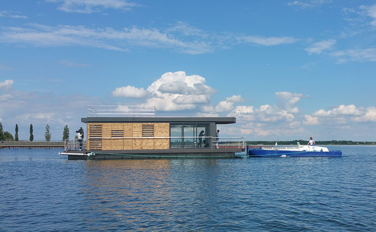 bitterfelder hausboot viertel waechst bildzeitung