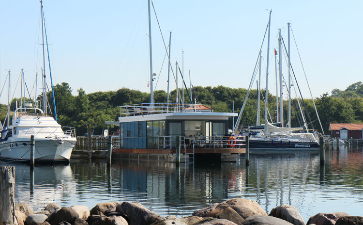 shz flensburger tageblatt wohnen auf dem wasser